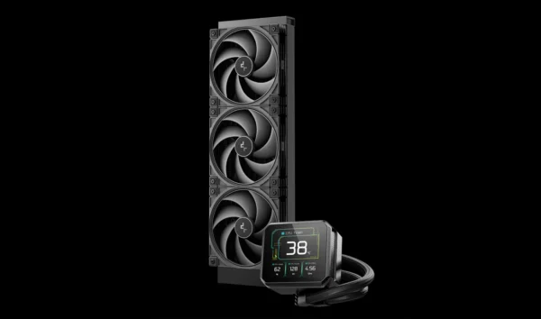 DeepCool - Spartacus 360 3.4-inch IPS LCD AIO Liquid Cooler - R-SPT360-BKDSMP-G-1