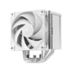 DeepCool AK500 G2 White High Performance CPU Air Cooler 5 Heat Pipes 120mm PWM Fan Wood Grain - R-AK500G2-WHNNMN-GJD