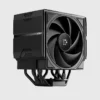 02 SUDOKOO SK700V All-Black Single Tower CPU Air Cooler with Digital Display - 220W TDP - AM5 - R-SK700V-BKNDAN-GAS