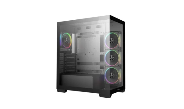 Deepcool CG580 4F V2 Panoramic ATX Mid-Tower Tempered Glass Case Black - R-CG580-BKADA4-G-2