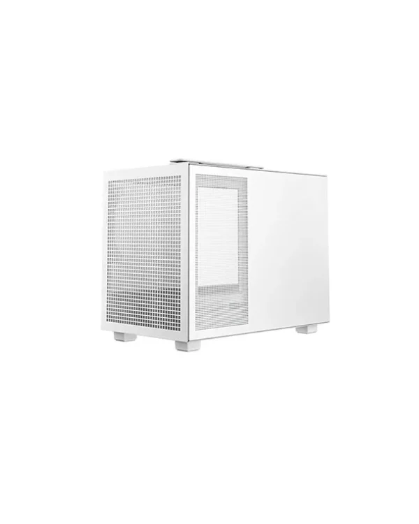 03 (1) DeepCool CH160 Mesh White Portable Mini-ITX Case High-Airflow 240mm AIO Support - R-CH160-WHNMI0-G-1