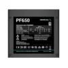 DeepCool PF650 650W 80 Plus ATX Power Supply - R-PF650D-HA0B-US