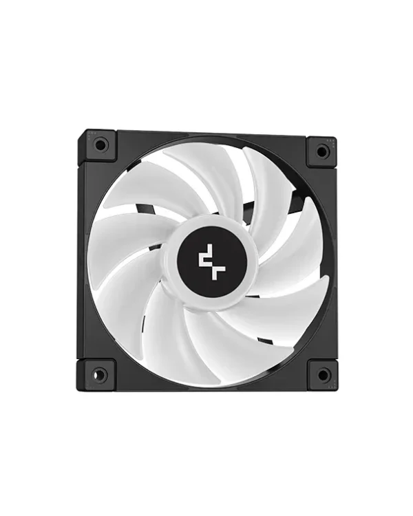 03 (1) DeepCool LD240 WH 240mm AIO Liquid Cooler with Real-Time CPU Status Screen - White - R-LD240-WHDMMN-G-1