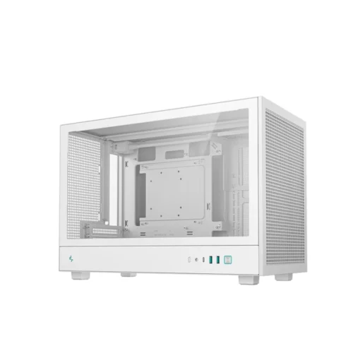 DeepCool CH260 White Micro-ATX High Airflow Case Tempered Glass - R-CH260-WHNGM0-G-1