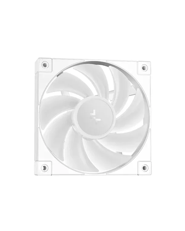DeepCool - Mystique 240 White ARGB 240mm AIO Liquid Cooler 2.8" LCD Screen - R-LX240-WHDSNMCP-G-1
