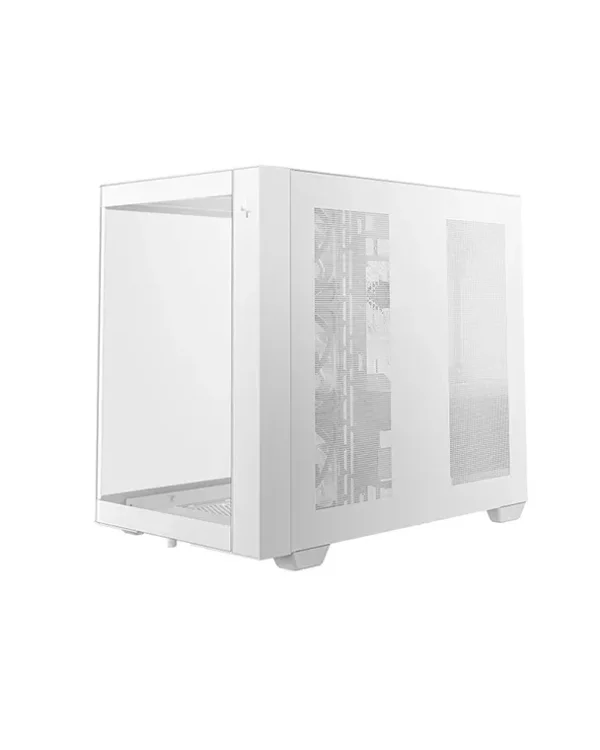 03 DeepCool CG530U 4F White Curved Glass Panoramic Dual-Chamber ATX Mid-Tower Case - R-CG530U-WHAGA4-G