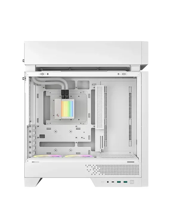 Deepcool CL6600 White Hypersplit ATX Mid-Tower Case with Pre-Installed 360mm AIO - R-CL6600-WHNNA0-G
