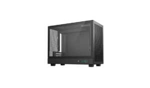 03 DeepCool CH160 Plus Portable Micro-ATX Case - 240mm AIO Support - Black - R-CH160-BKNGM0-G