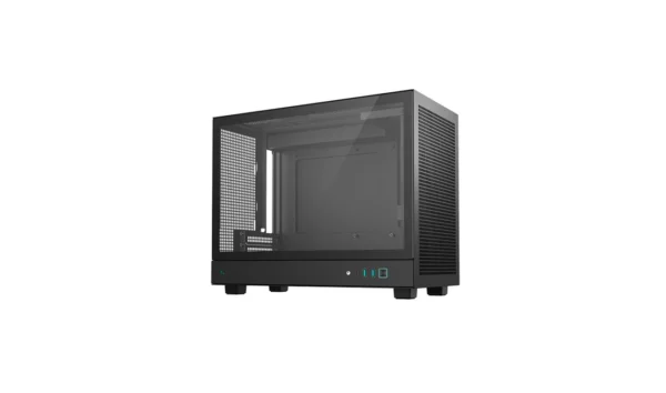 DeepCool CH160 Plus Portable Micro-ATX Case - 240mm AIO Support - Black - R-CH160-BKNGM0-G