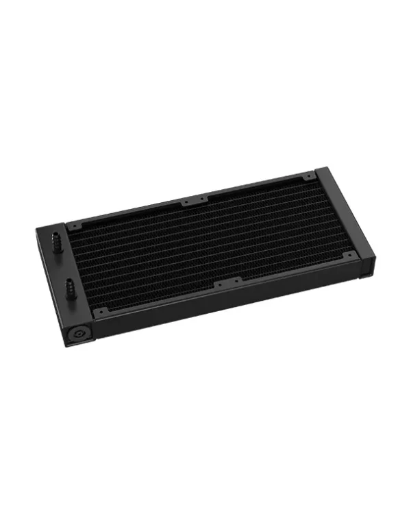 DeepCool LQ240 240mm AIO Liquid Cooler with Segment LCD Screen and ARGB Fans Black - R-LQ240-BKLSMW-G-1