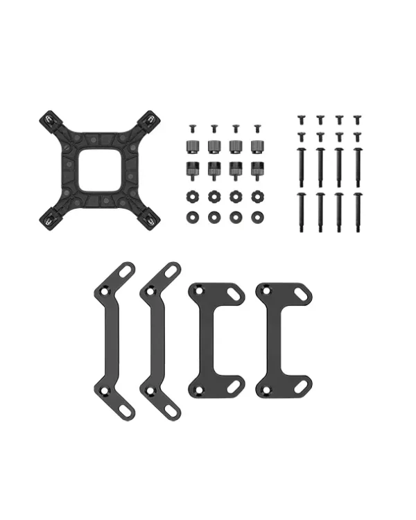 05 (1) DeepCool LD240 WH 240mm AIO Liquid Cooler with Real-Time CPU Status Screen - White - R-LD240-WHDMMN-G-1