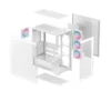 Deepcool - CG580 4F V2 Panoramic ATX Mid-Tower Tempered Glass Case White - R-CG580-WHADA4-G-2