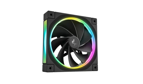 DeepCool FL12R Reverse 120mm ARGB PWM Case Fan 3 in 1 Kit Black - R-FL12R-BKAPN3-G