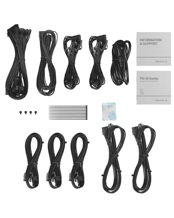 05 DeepCool PN750M 750W 80 Plus Gold ATX 3.1 Fully Modular Power Supply - R-PN750M-FC0B-JP