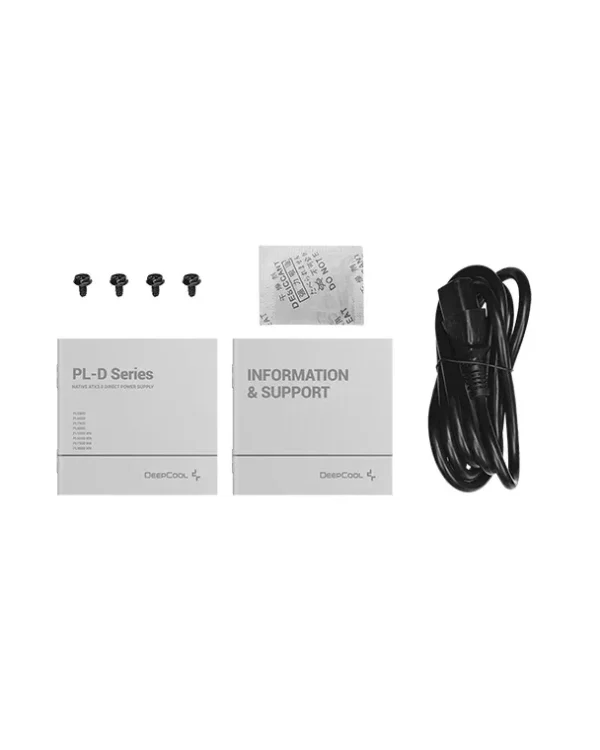 DeepCool PL650D-V2 650W ATX 3.1 80 PLUS Bronze Power Supply - R-PL650D-FC0B-US-V2