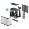 05 DeepCool CG530U 4F Curved Glass Panoramic Dual-Chamber ATX PC Case Black - R-CG530U-BKAGA4-G