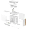 Deepcool CL6600 White Hypersplit ATX Mid-Tower Case with Pre-Installed 360mm AIO - R-CL6600-WHNNA0-G