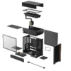 05 Deepcool CL660 Hypersplit ATX Mid-Tower PC Case Black - R-CL660-BKNNA0-G-1