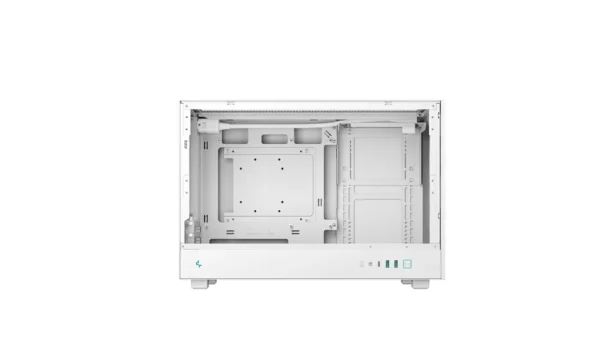 DeepCool CH260 White Micro-ATX High Airflow Case Tempered Glass - R-CH260-WHNGM0-G-1