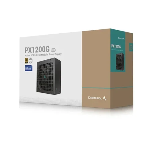 DeepCool PX1200G 1200W 80 Plus Gold ATX 3.0 Fully Modular Power Supply - R-PXC00G-FC0B-US