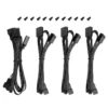 DeepCool FL12R Reverse 120mm ARGB PWM Case Fan 3 in 1 Kit Black - R-FL12R-BKAPN3-G