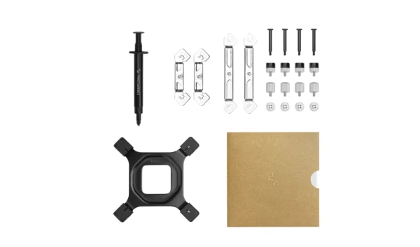 DeepCool AN600 Low-Profile 67mm Top-Flow 120mm CPU Cooler - R-AN600-BKNNMN-G