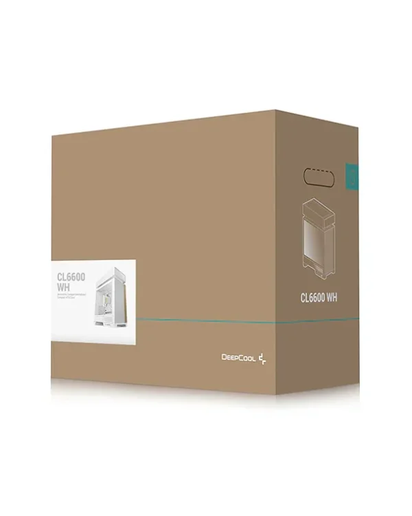 Deepcool CL6600 White Hypersplit ATX Mid-Tower Case with Pre-Installed 360mm AIO - R-CL6600-WHNNA0-G
