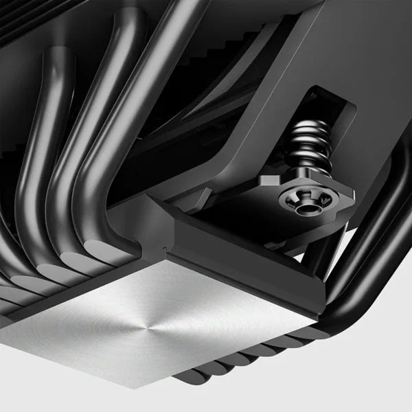 SUDOKOO SK620V Dual-Tower CPU Air Cooler with Digital Display - Black - R-SK620V-BKNDAN-GAS