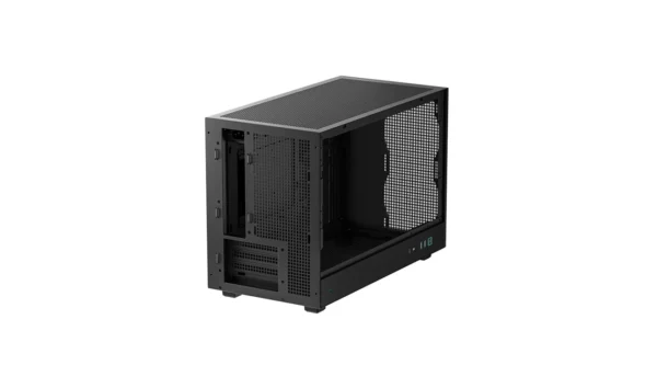 DeepCool CH260 Micro-ATX High Airflow Mesh Case Tempered Glass Black - R-CH260-BKNGM0-G-1