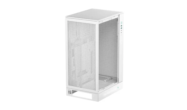 DeepCool CH270 Digital White Micro-ATX Mini Tower Case Vertical Status Bar - R-CH270-WHNDM0-G-1