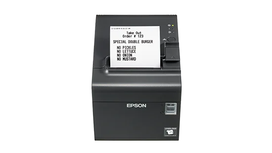 Epson TM-L90LFC Liner-Free Thermal Label and Receipt Printer 170mm/s 102mm Diameter 80/58/40mm - C31C412681