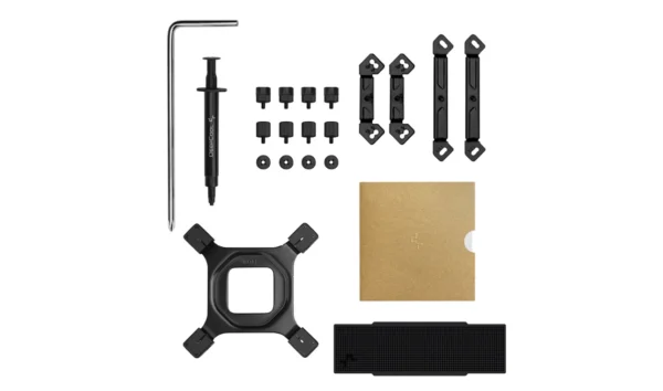 08 DeepCool AK620 G2 High Performance Dual Tower CPU Air Cooler 6 Heat Pipes 120mm PWM Fans Wood Grain - R-AK620G2-BKNNMN-GJD