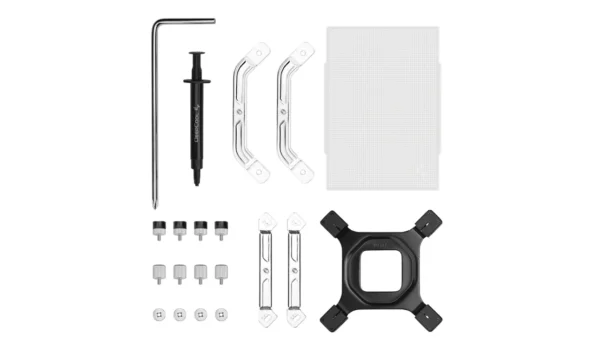 DeepCool AK500 G2 White High Performance CPU Air Cooler 5 Heat Pipes 120mm PWM Fan Wood Grain - R-AK500G2-WHNNMN-GJD