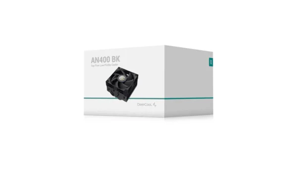 DeepCool AN400 Black 92mm Low-Profile Top-Flow CPU Cooler - R-AN400-BKWNMN-G