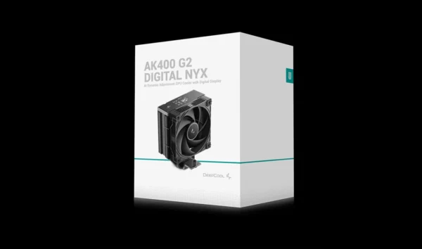 09 DeepCool AK400 G2 Digital NYX CPU Air Cooler Quad Segmented Display CTT 2.0 120mm PWM Fan - R-AK400G2-BKNNMN-GJD-1