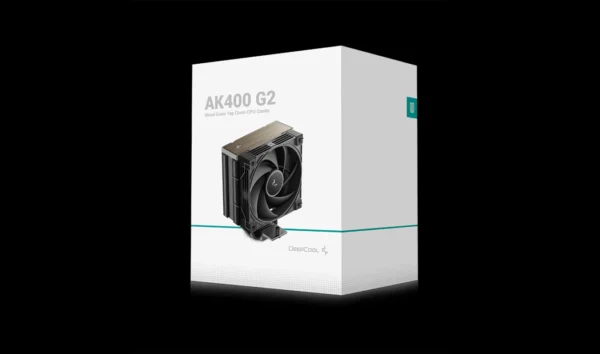 DeepCool AK400 G2 Wood Grain Top Cover 120mm PWM CPU Air Cooler - R-AK400G2-BKNNMN-GJD