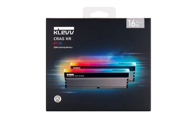 Klevv Cras XR RGB 16GB 2x8GB DDR4 4266MT/s CL19 Gaming Desktop Memory - KD48GU880-42B190Z