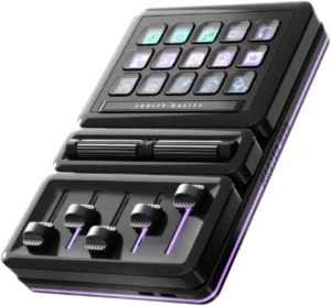 Cooler Master Master Hub Stream Kit Modular Control System 15 Key IPS Display 5 Faders 2 Rollers - MHSK13AA00
