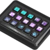 15-500-002-19 Cooler Master Master Hub Stream Kit Modular Control System 15 Key IPS Display 5 Faders 2 Rollers - MHSK13AA00