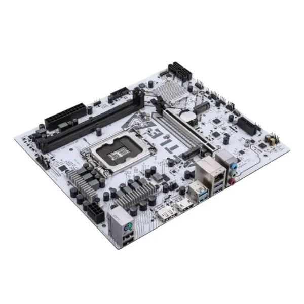 Colorful BATTLE-AX B760M-T PRO D4 V20 WHITE Intel B760 LGA 1700 mATX Motherboard - COLORFUL BATTLE-AX B760M-T PRO/D4 V20 WHITE