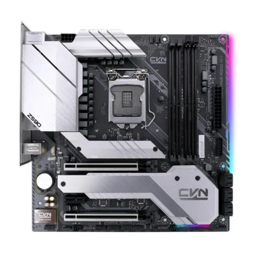 COLORFUL CVN Z590M GAMING FROZEN V20 Intel Z590 LGA 1200 mATX White Motherboard DDR4 WiFi PCIe 4.0 - CVN Z590M GAMING FROZEN V20 - WHITE (WIFI)