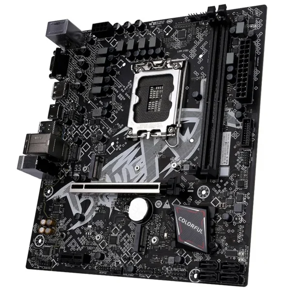 Colorful BATTLE-AX B660M D PRO V20 Intel B660 LGA1700 mATX Motherboard DDR4 Triple Display - COLORFUL BATTLE-AX B660M D PRO V20