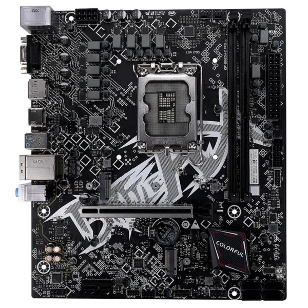 Colorful BATTLE-AX B660M D PRO V20 Intel B660 LGA1700 mATX Motherboard DDR4 Triple Display - COLORFUL BATTLE-AX B660M D PRO V20
