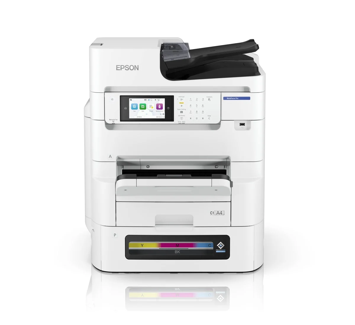Epson WorkForce Pro EM-C8101 A3 Colour Multifunction Printer - 26ppm ...