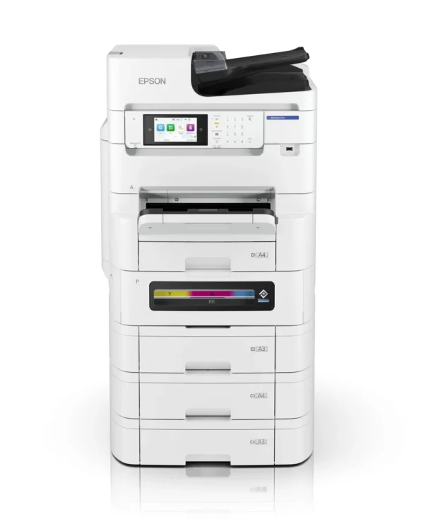 Epson WorkForce Pro EM-C8101 A3 Colour Multifunction Printer - 26ppm, 150-Sheet ADF - C11CL32502