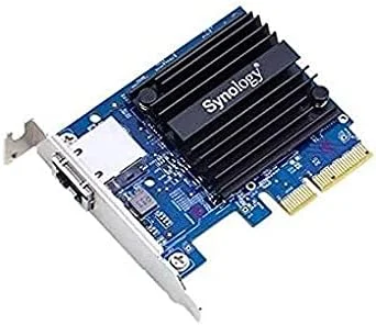 Synology E10G18-T1 Single Port 10GbE 10GBASE-T NBASE-T PCIe Ethernet Adapter - E10G18-T1