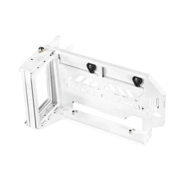 Cooler Master Vertical Graphics Card Holder Kit V3 White Gen5 with PCIe 4.0 Riser Cable - MCA-U000C-WFVK03