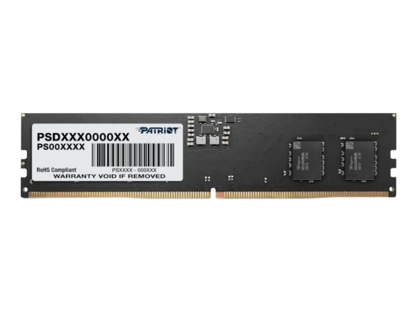 Patriot Signature Line 8GB DDR5 5600MHz CL46 UDIMM Desktop Memory - PSD58G560082