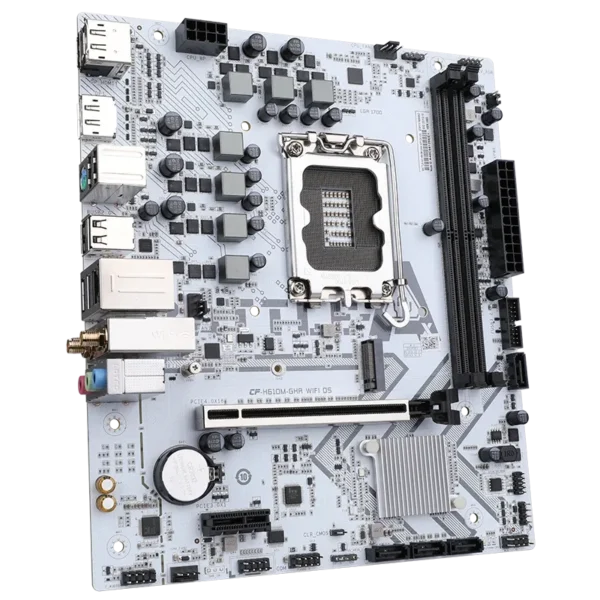 COLORFUL Intel H610 LGA 1700 M-ATX Motherboard DDR5 WiFi 6 2.5G LAN Triple Display 4K 60Hz - BATTLE-AX H610M-GHA WIFI D5 V20