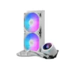 Cooler Master MasterLiquid Core Nex 240 White ARGB AIO Liquid CPU Cooler - MLX-D24M-A18PA-RW